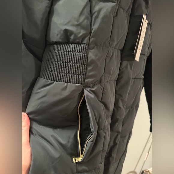 COLE HAAN Down Jacket Sz XL Graphite NWT - Picture 6 of 10